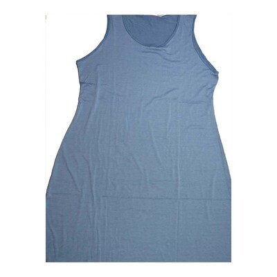 LuLaRoe DANI XXX-Large 3XL Solid Sleeveless Column Dress fits Womens sizes 22-24