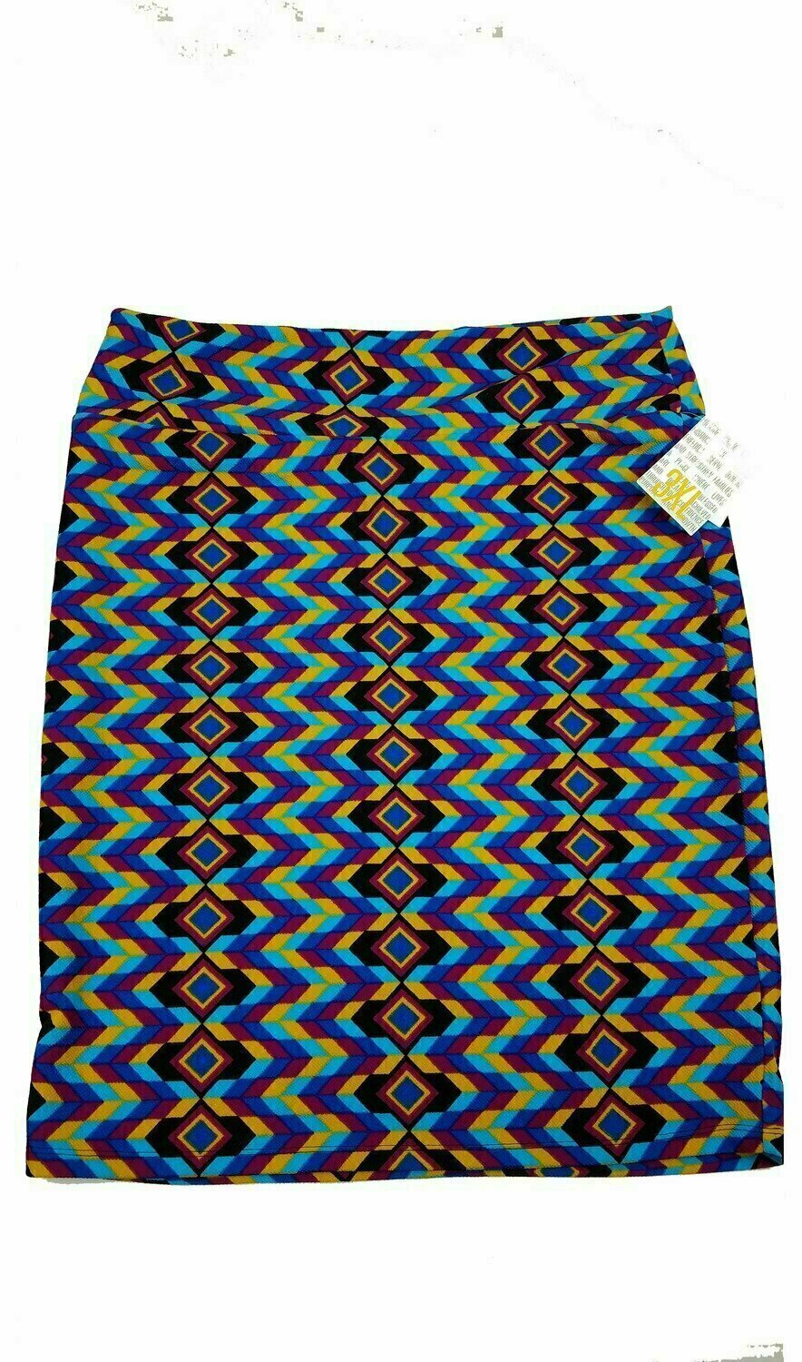 LuLaRoe Cassie XXX-Large 3XL Womens Knee Length Pencil Skirt fits sizes 24-26  3XL53