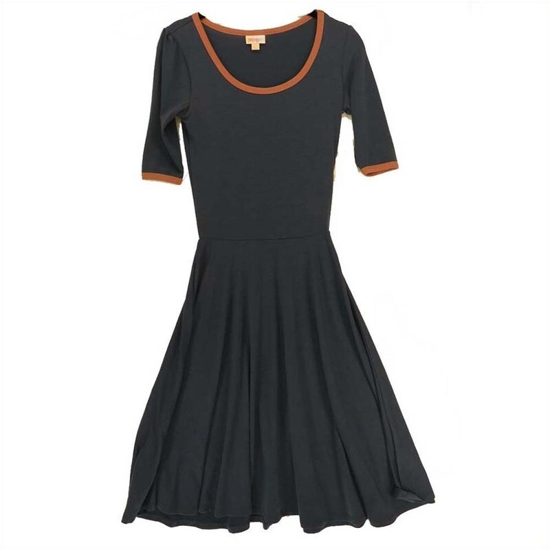 LuLaRoe NICOLE XX-Small XXS Womens Full Circle Skirt Dress fits 00-0  NICOLE-XXS-108