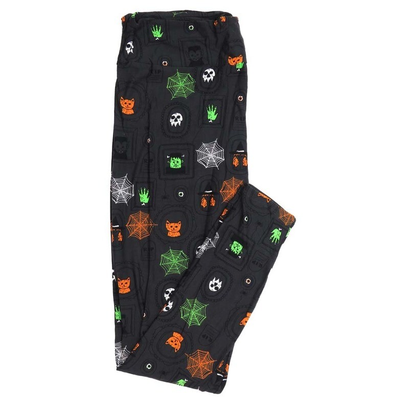 LuLaRoe TCTWO TC2 Halloween Witch Frankenstein Spiderwebs RIP Gravestone Dracula Skulls Gray Black White Green Buttery Soft Womens Leggings fits Adults sizes 18+ 050964 LuLaRoe TCTWO TC2 Halloween Witch Frankenstein Spiderwebs RIP Gravestone Dracula Skulls Gray Black White Green Buttery Soft Womens Leggings fits Adults sizes 18+ 050964