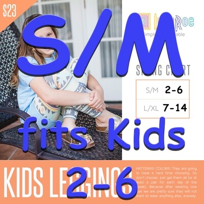 Kids S-M LuLaRoe Leggings