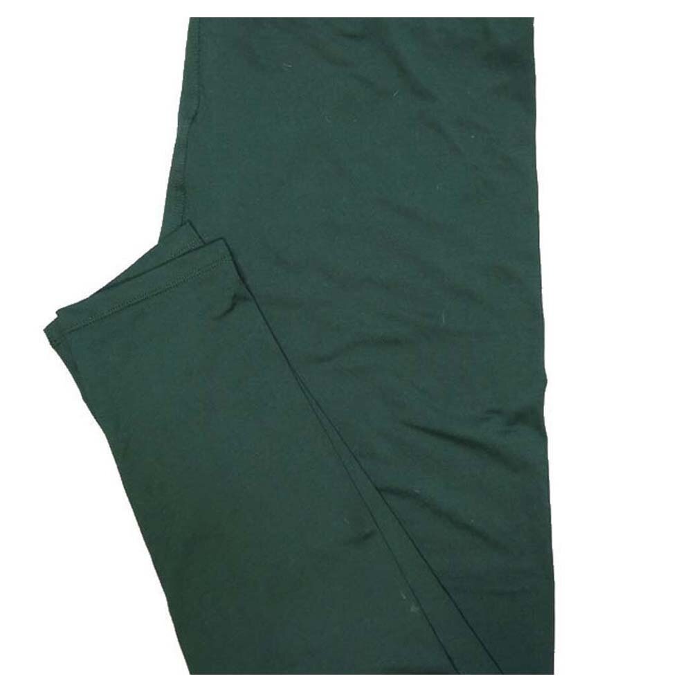 LuLaRoe TCTWO TC2 Solid Army Green Womens Leggings fits Adult sizes 568864 18+