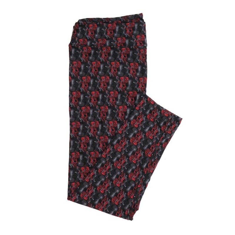 LuLaRoe TCTWO TC2 Disney Incredibles Leggings fits sizes 18+  TCTWO-9091-I