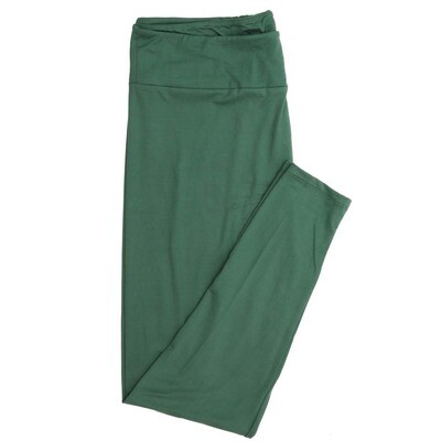 LuLaRoe TCTWO TC2 Solid Grass Green Buttery Soft Womens Leggings fits Adults sizes 18-26 TCTWO-SOLID-GRASSGREEN-084757-20