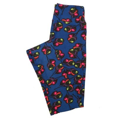 LuLaRoe One Size OS Americana USA Ballons Blue Red Yellow Leggings (OS fits Adults 2-10) OS-4092-H