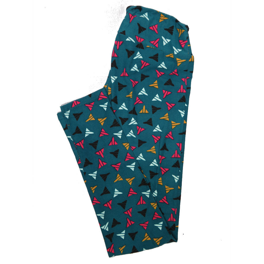 LuLaRoe One Size OS Jets Fighter Planes Leggings (OS fits Adults 2-10) OS-4096-S