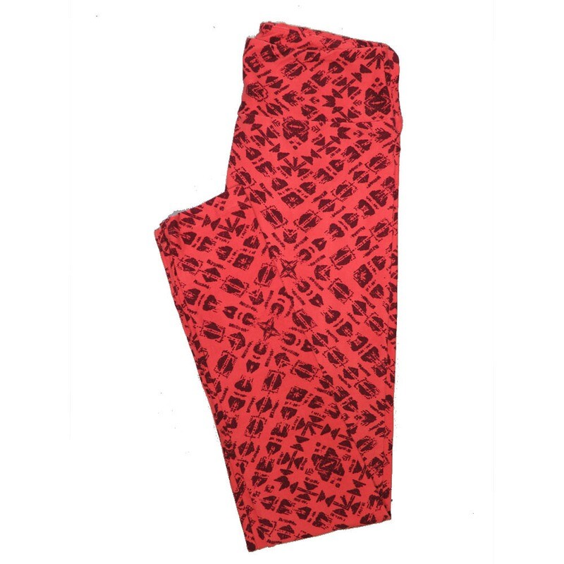 LuLaRoe One Size OS Animals Stars and Objects Leggings (OS fits Adults 2-10) OS-4096-D