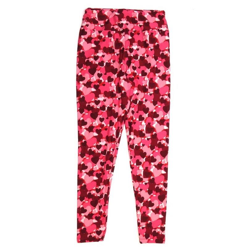 LuLaRoe One Size OS Hearts and Hearts Collage of Red White Pink and Black Valentines Womens Leggings - 553324 OS fits Adults 2-10 LuLaRoe One Size OS Hearts and Hearts Collage of Red White Pink and Black Valentines Womens Leggings - 553324 OS fits Adults 2-10