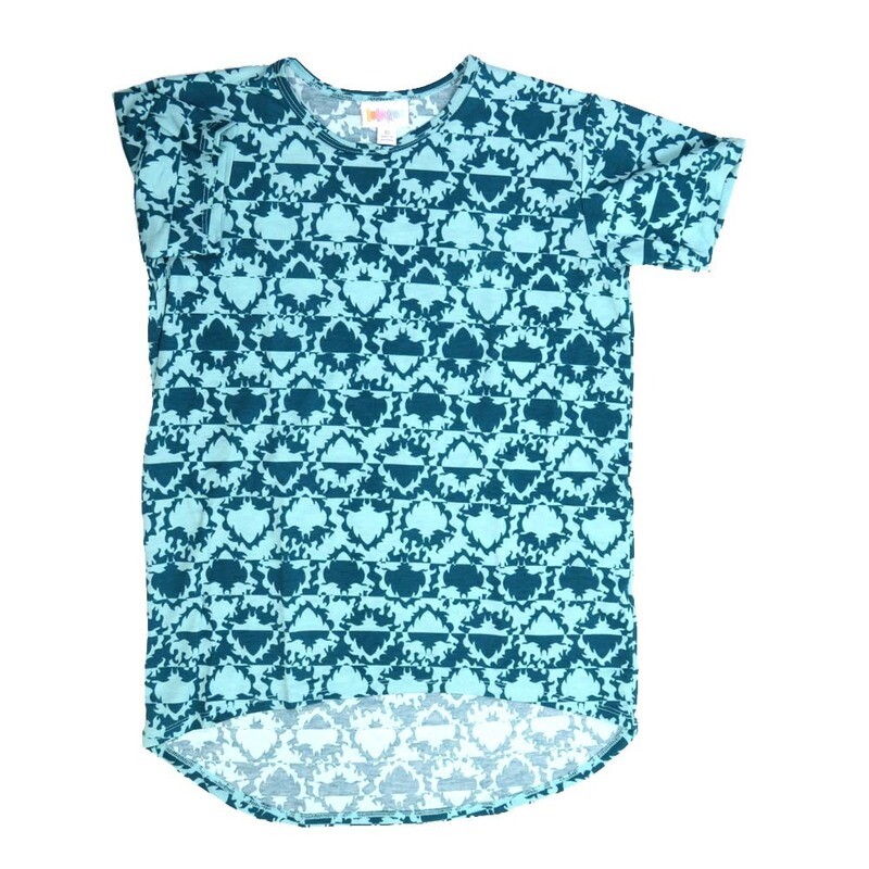 LuLaRoe Kids Gracie Size 10 (fits Unisex Kids 10-12) Disney Maleficent Stripe Unisex Short Sleeve Top  GRACIE-10-E