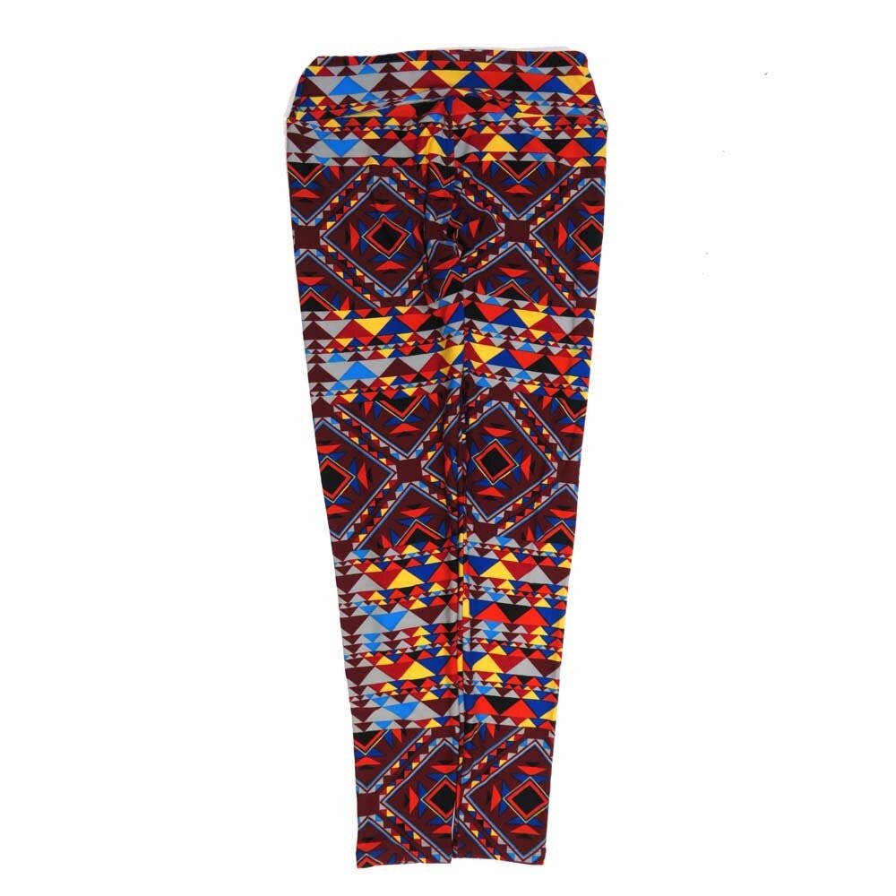 LuLaRoe One Size OS Trippy 70s Psychedlic OS-4424-ZB  Buttery Soft Womens Leggings fits Adults 2-10