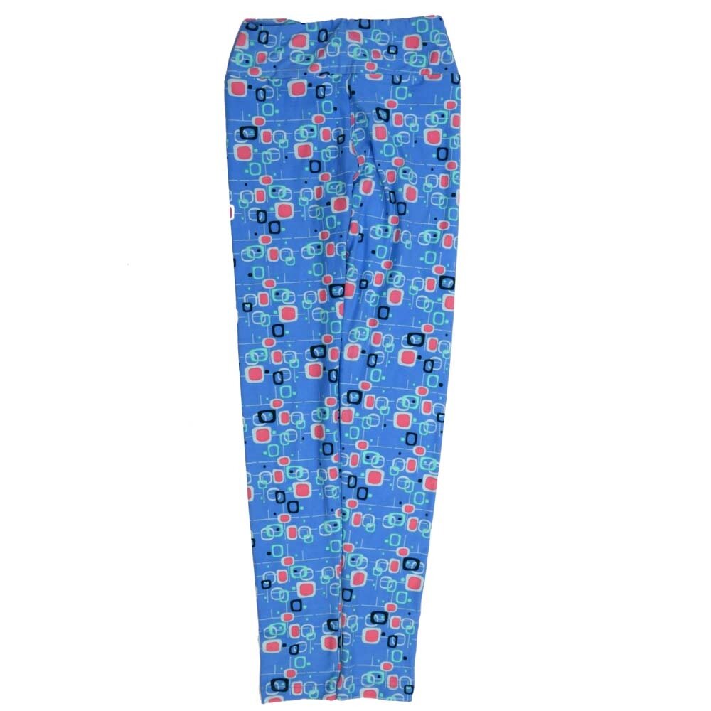 LuLaRoe Tween Geometric Bubbly Squares Leggings fits Adult sizes 00-0 TWEEN-3401-I
