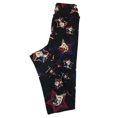 LuLaRoe TC LEGGINGS • VINTAGE AMERICANA COLLECTION • RED WHITE & BLUE •  USA!! Multiple Size XL - $19 (24% Off Retail) - From Jen
