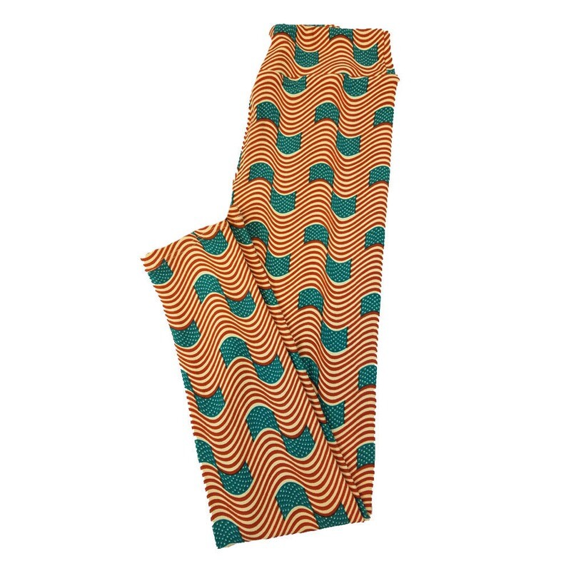 LuLaRoe Tween Americana USA American Flag Red White Blue Leggings fits Adult Adult Sizes 00-0