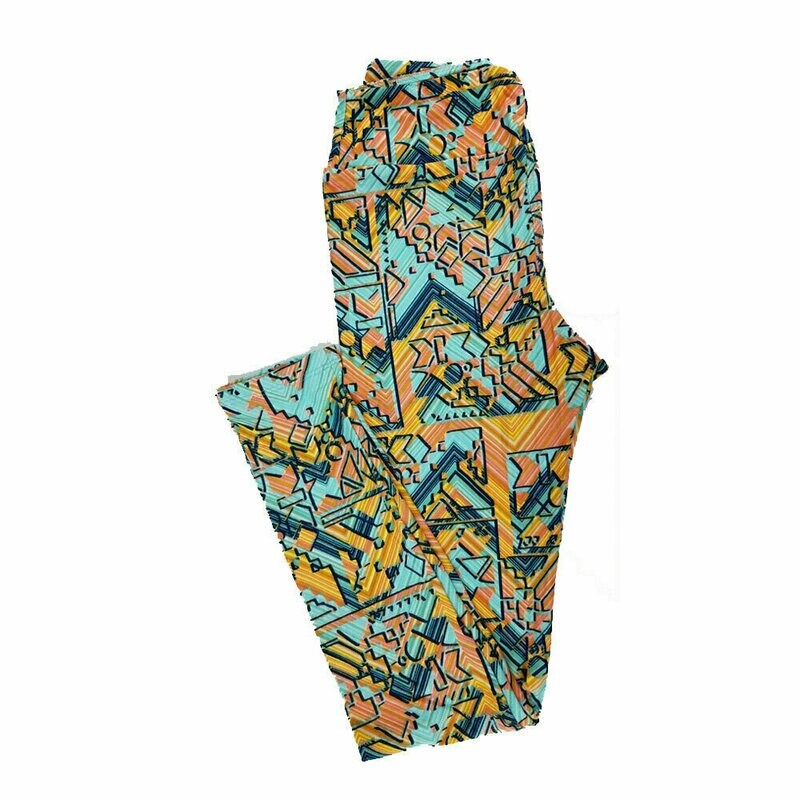 LuLaRoe Tween Geometric fits Adult Leggings Adult Sizes 00-0