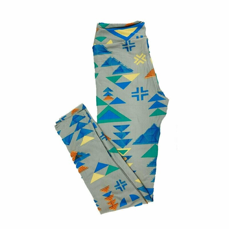 LuLaRoe Tween Geometric fits Adult Leggings Adult Sizes 00-0