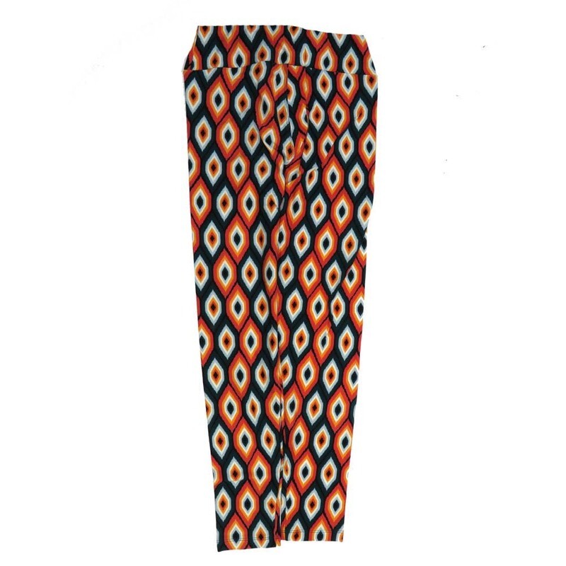 LuLaRoe One Size OS Trippy 70s Psychedlic OS-4424-ZC  Buttery Soft Womens Leggings fits Adults 2-10