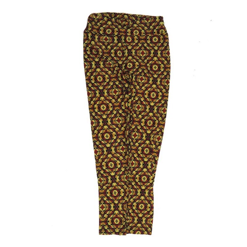 LuLaRoe One Size OS Trippy 70s Psychedlic OS-4424-ZE  Buttery Soft Womens Leggings fits Adults 2-10