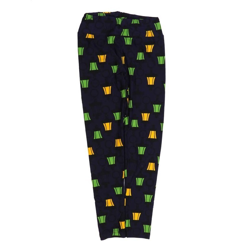 LuLaRoe One Size OS Geometric OS-4428-P  Buttery Soft Womens Leggings fits Adults 2-10