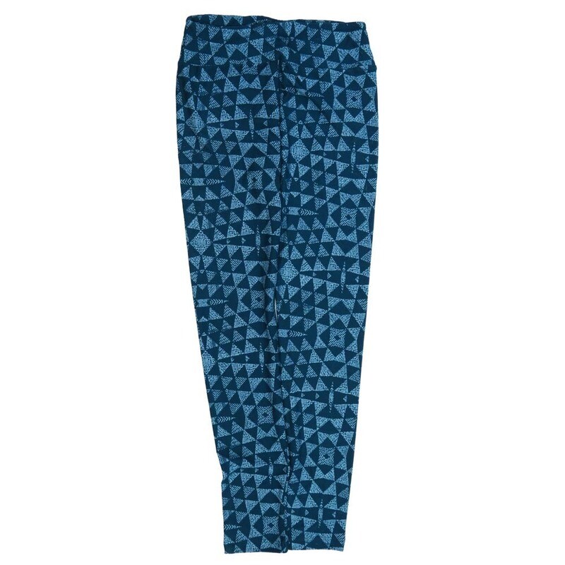 LuLaRoe One Size OS Geometric OS-4428-M  Buttery Soft Womens Leggings fits Adults 2-10