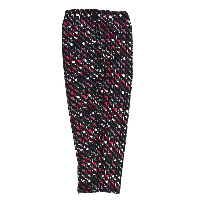 LuLaRoe One Size OS Geometric OS-4428-U  Buttery Soft Womens Leggings fits Adults 2-10