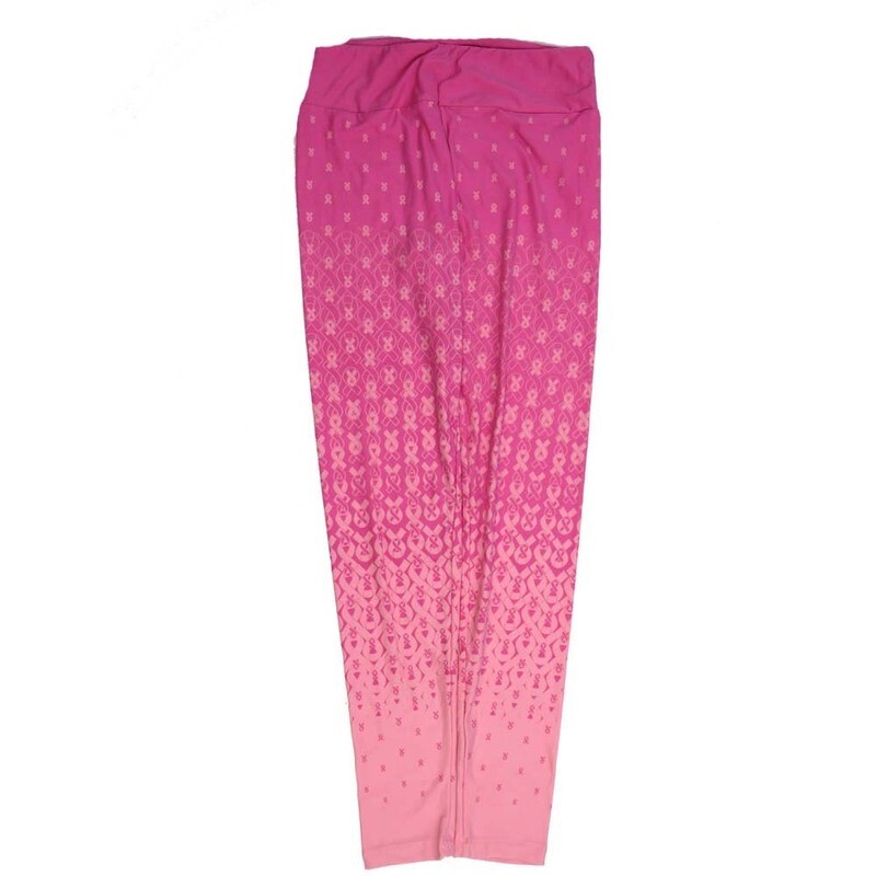 LuLaRoe One Size OS Breast Cancer Awareness Cascading Ribbons Hombre Pink OS-4425-L Buttery Soft Womens Leggings fits Adults 2-10 LuLaRoe One Size OS Breast Cancer Awareness Cascading Ribbons Hombre Pink OS-4425-L Buttery Soft Womens Leggings fits Adults 2-10