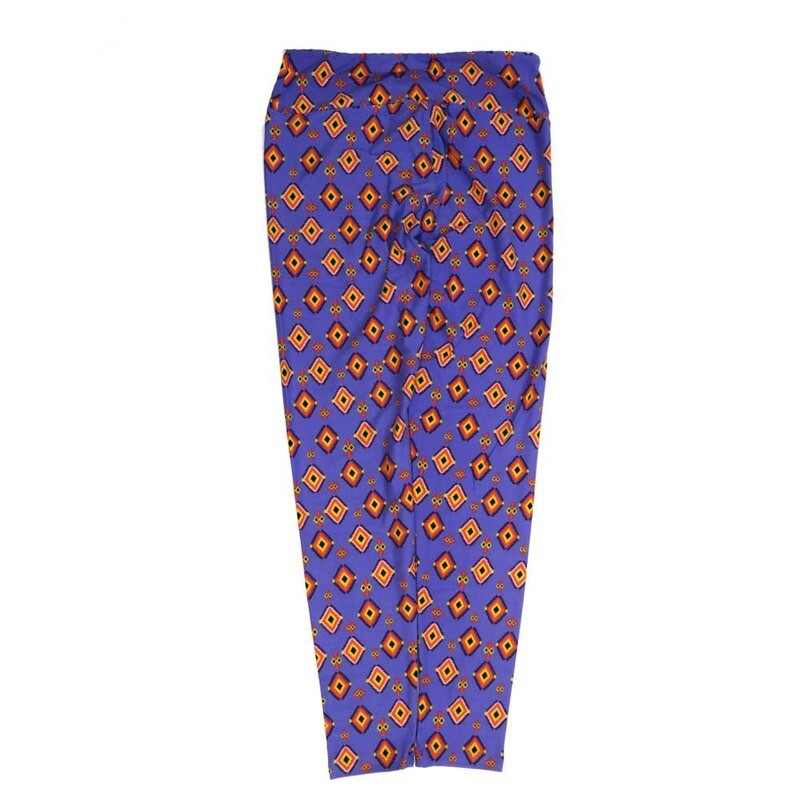 LuLaRoe One Size OS Gods Eyes Pokka Dot Blue Red Yellow Black OS-4425-O  Buttery Soft Womens Leggings fits Adults 2-10