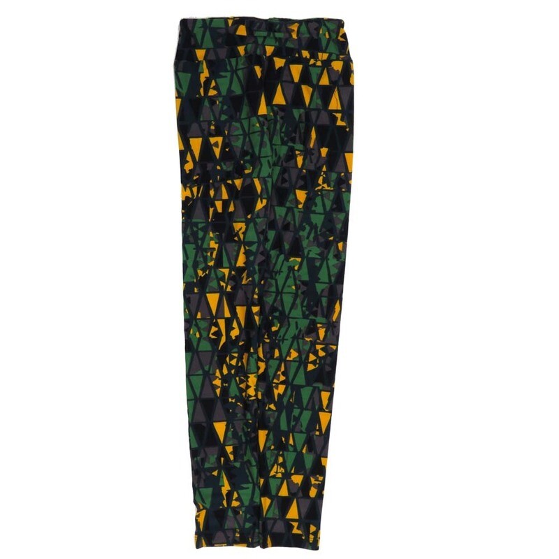 LuLaRoe Tween Geometric Traingles Leggings fits Adult sizes 00-0 TWEEN-3401-N