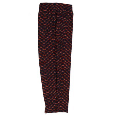 LuLaRoe Tween Stripe Wavy Leggings fits Adult sizes 00-0 TWEEN-3401-D