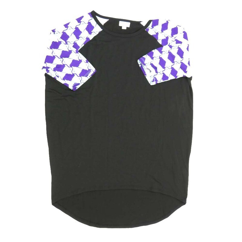 LuLaRoe Irma Hi-Lo Tunic a (XXS) XX-Small Halloween Black Blue White XXS-274 fits women sizes 00-0