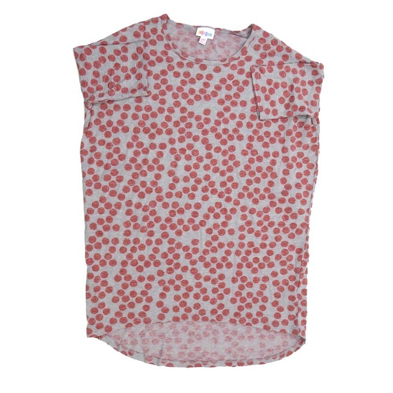 LuLaRoe Irma Hi-Lo Tunic a (XXS) XX-Small Polka Dot G XXS-305 fits women sizes 00-0
