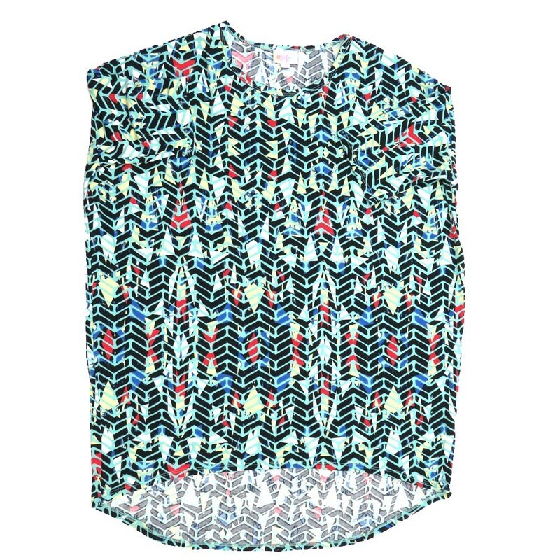 LuLaRoe Irma Hi-Lo Tunic c (S) Small Herringbone Stripe White Black Purple Magenta SMALL-222 fits women sizes 8-10