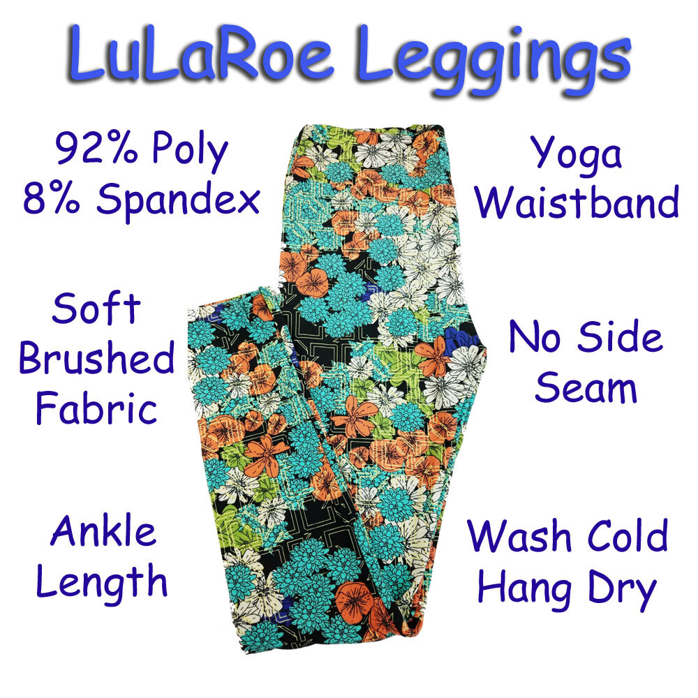 LuLaRoe TC2 Buttery Soft Womens Leggings fits 18-34