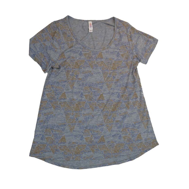 LuLaRoe CLASSIC Tee d Medium (M) Geometric Traingles Polka Dots MEDIUM-220-C Womens Short Sleeve Tee fits Adult sizes 10-12 LuLaRoe CLASSIC Tee d Medium (M) Geometric Traingles Polka Dots MEDIUM-220-C Womens Short Sleeve Tee fits Adult sizes 10-12