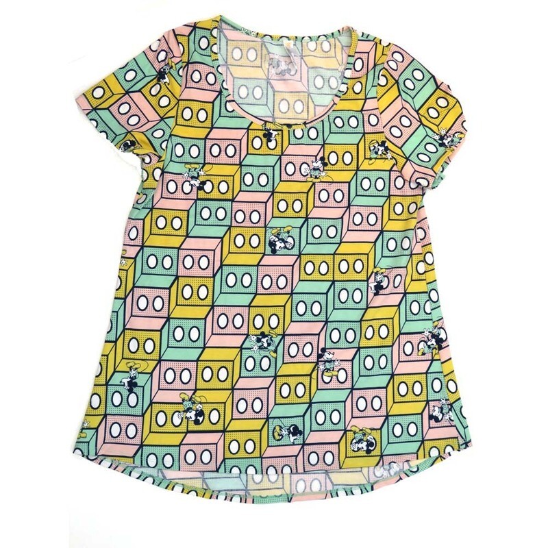 LuLaRoe CLASSIC Tee e Large (L) Disney Mickey Mouse 3D Polka Dots LARGE-214-V Womens Short Sleeve Tee fits Adult sizes 14-16 LuLaRoe CLASSIC Tee e Large (L) Disney Mickey Mouse 3D Polka Dots LARGE-214-V Womens Short Sleeve Tee fits Adult sizes 14-16