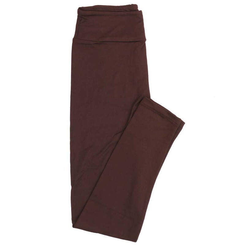 LuLaRoe Tween Solid Mauve (440240) Womens Leggings fits Adult Adult sizes 00-0