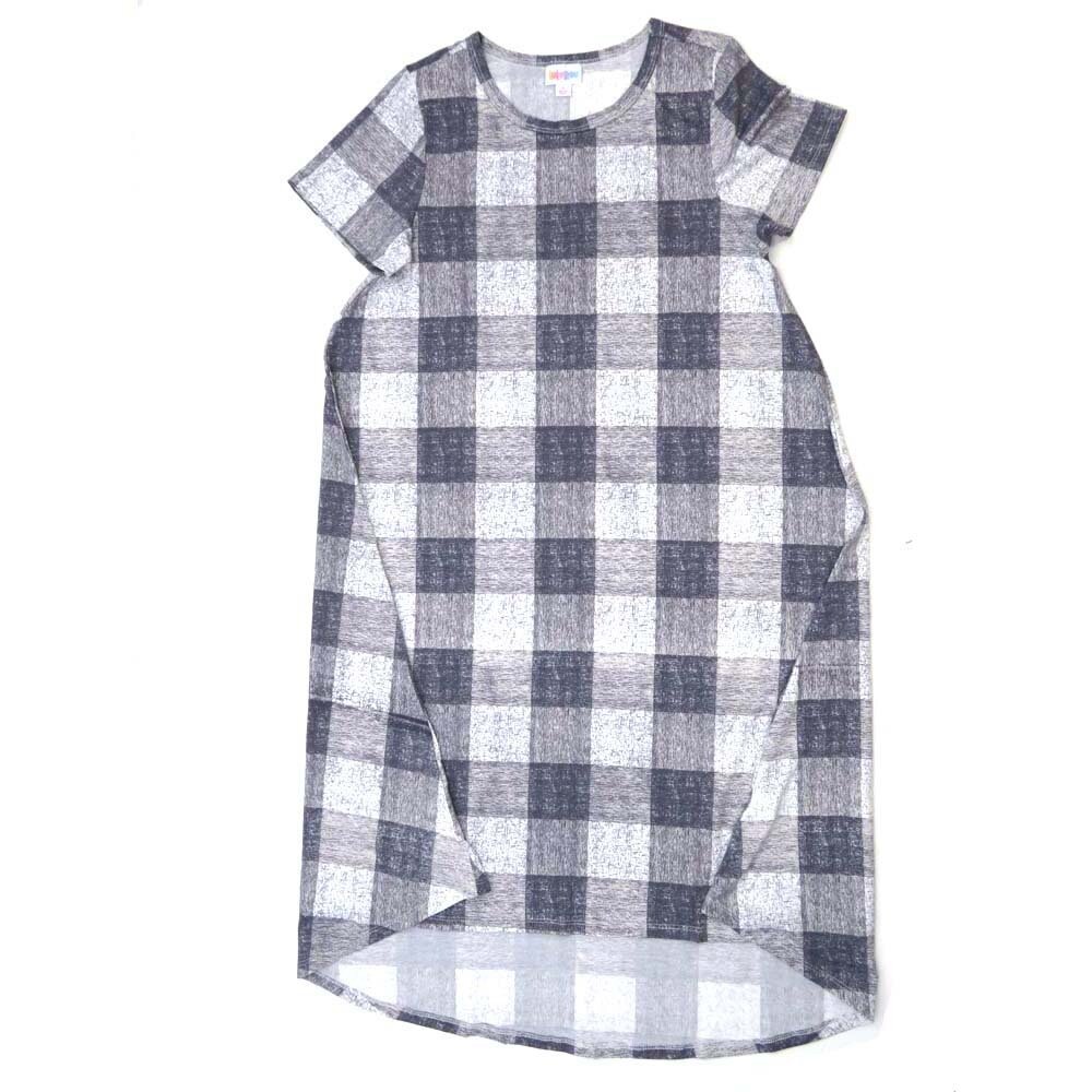 LuLaRoe CARLY c Small (S) Plaid Swing Dress fits womens sizes 6-8  C-SMALL-216  Retail $55