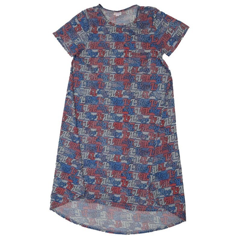 LuLaRoe CARLY c Small (S) Stripe LuLaRoe Swing Dress fits womens sizes 6-8  C-SMALL-211  Retail $55