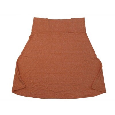 LuLaRoe AZURE h XXX-Large 3XL Solid Heathered A-Line Knee Length Skirt 3XL-200 fits Adult sizes 22-24