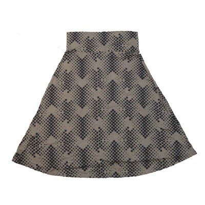 LuLaRoe AZURE e Large L Trippy Polka Dot A-Line Knee Length Skirt LARGE-201 fits Adult sizes 10-12