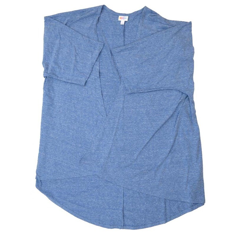 LuLaRoe Lindsay e Large L Kimono Solid Heathered Blue Lightweight Made in Guatemala 48% Polyester 36% Cotton 4% Spandex 12% Rayon Large fits Adult sizes 18-22 LuLaRoe Lindsay e Large L Kimono Solid Heathered Blue Lightweight Made in Guatemala 48% Polyester 36% Cotton 4% Spandex 12% Rayon Large fits Adult sizes 18-22