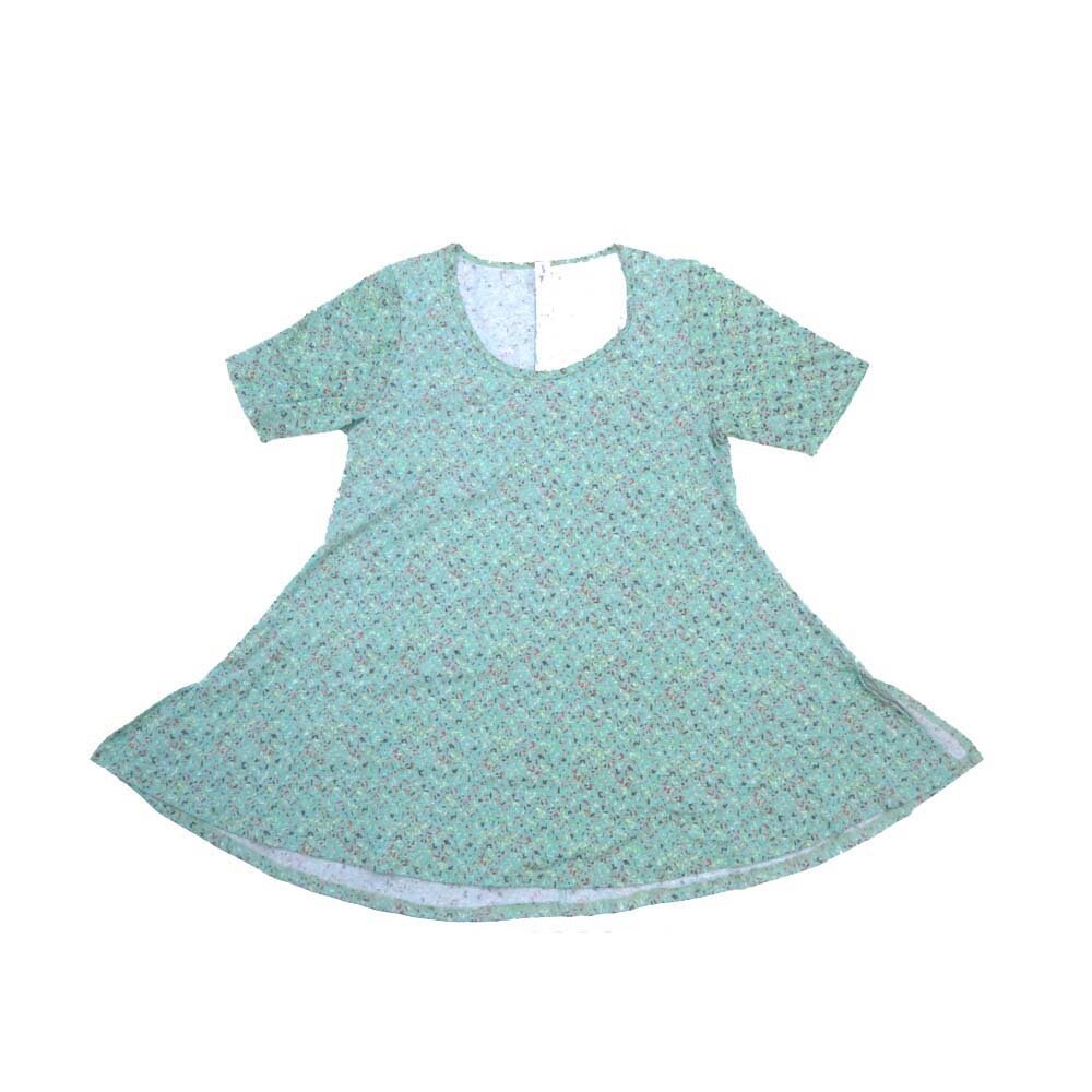 LuLaRoe PERFECT c Small S Geometric Tee Shirt  C-SMALL-239  fits Womens Sizes 8-14