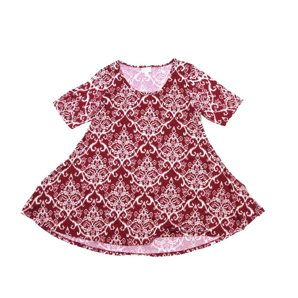 LuLaRoe PERFECT c Small S Ornate Geometric Tee Shirt  C-SMALL-227  fits Womens Sizes 8-14