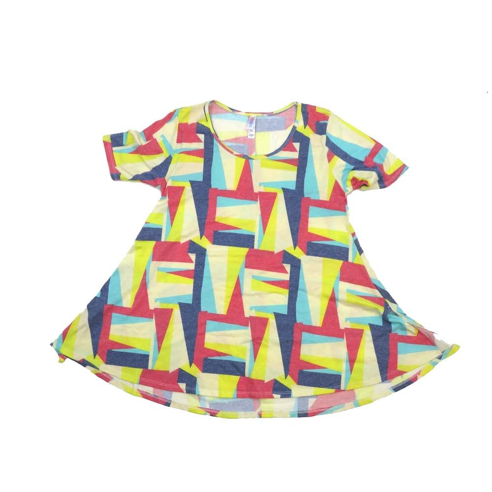 LuLaRoe PERFECT c Small S Geometric Tee Shirt  C-SMALL-223  fits Womens Sizes 8-14