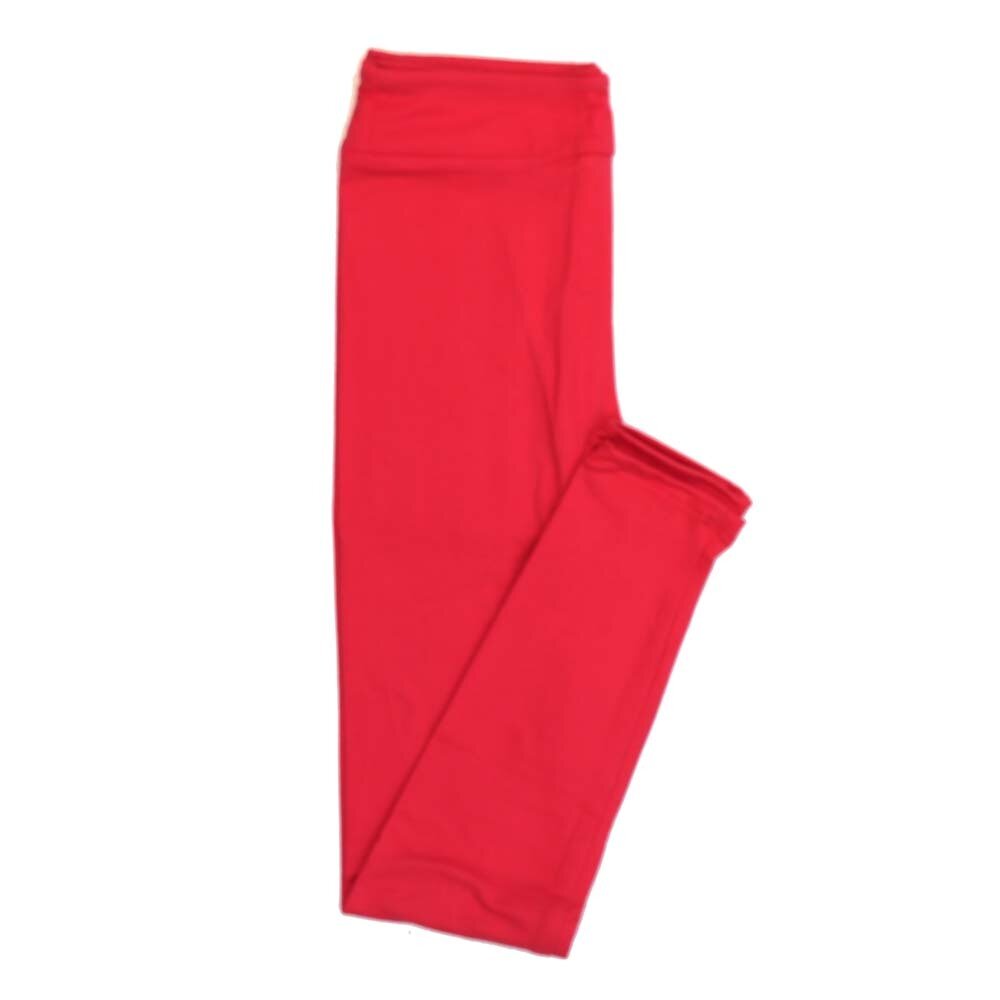 LuLaRoe Kids Large/XL LXL Watermelon Leggings fits Kids sizes 6-12  SOLID-WATERMELON-259505-10.jpg