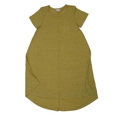 LuLaRoe CARLY a XX-Small XXS Solid Heathered Swing Dress fits womens sizes 00-0 A-XXS-232-B Retail $55