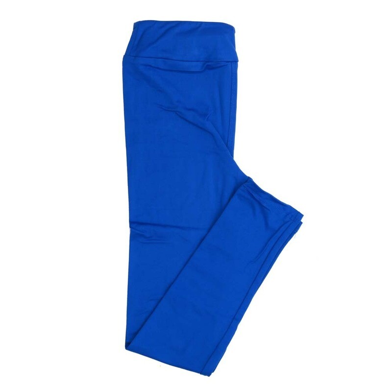 LuLaRoe Kids Large/XL LXL Solid Kentucky Blue Leggings fits Kids sizes 6-12  SOLID-KENTUCKYBLUE-912365-19.jpg