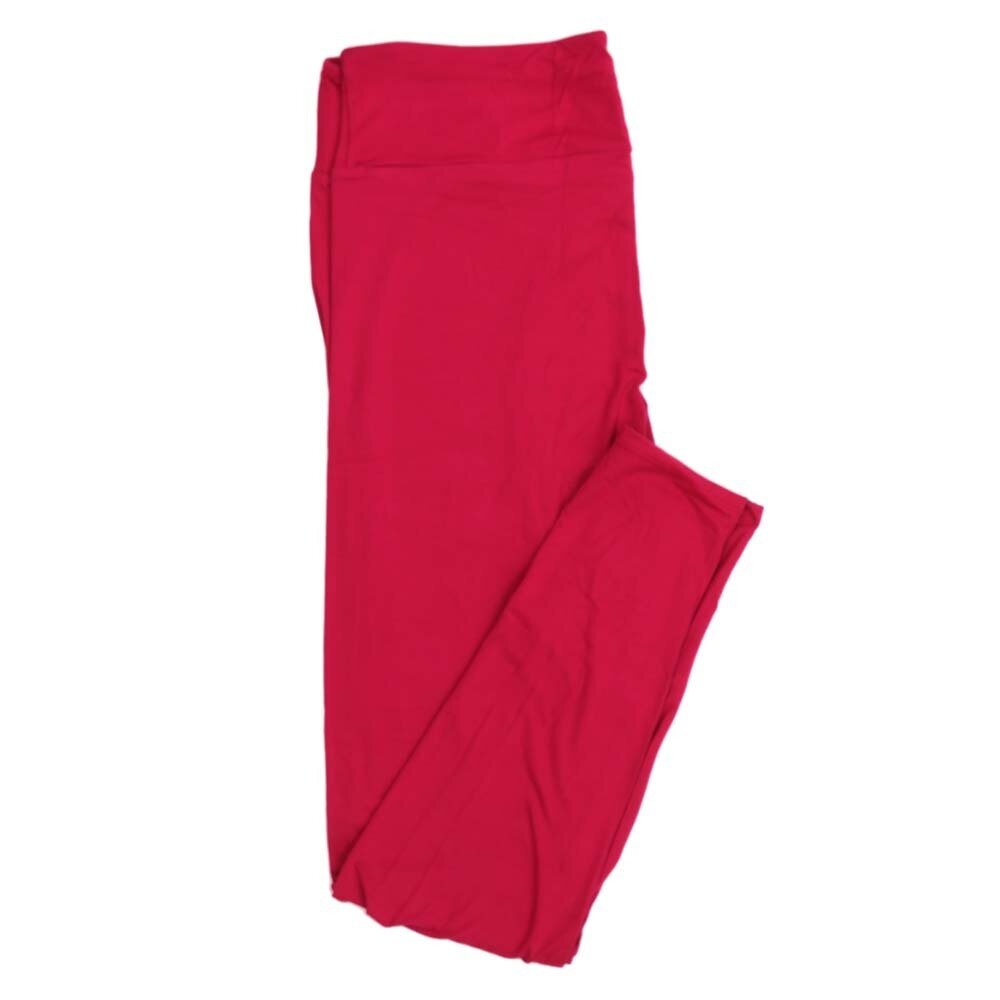 LuLaRoe Kids Sm-Med S/M Valentines Solid Merlot Kids Leggings fits kids sizes 2-6  1404-A