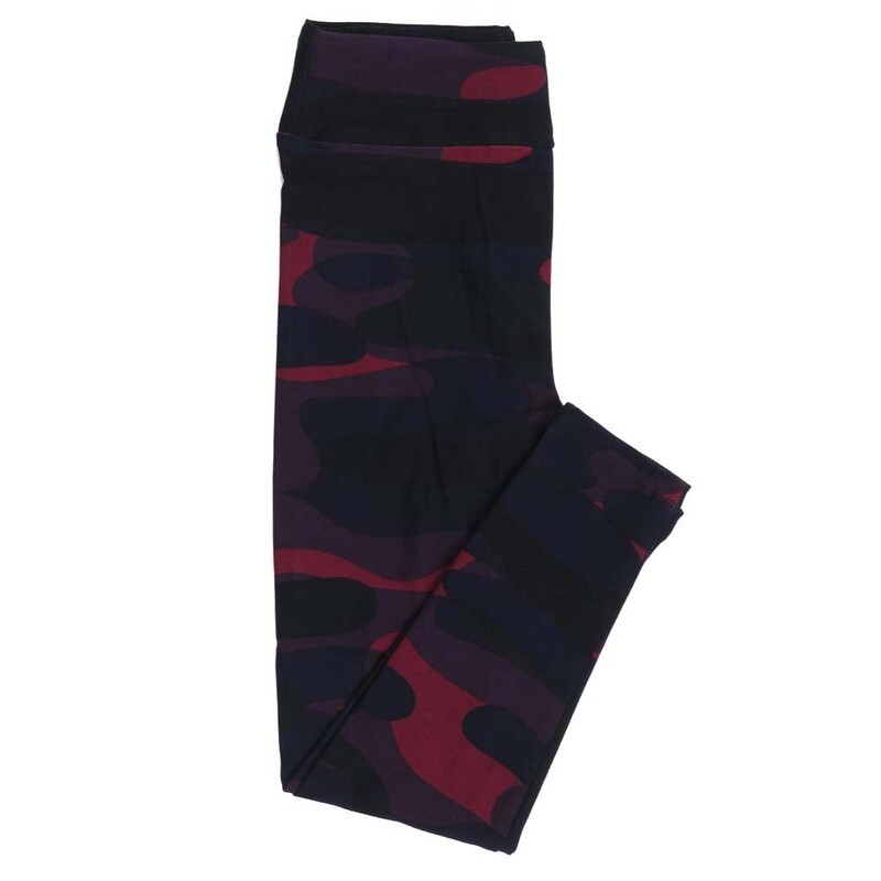 LuLaRoe Kids Sm-Med S/M Camoflage Dark Leggings fits kids sizes 2-6  1511-B16-289572