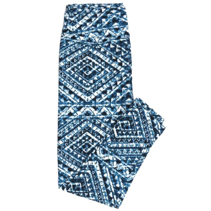 LuLaRoe Kids Sm-Med S/M Geometric Gods Eye Stripe Diamond Leggings fits kids sizes 2-6  1509-G5-193386