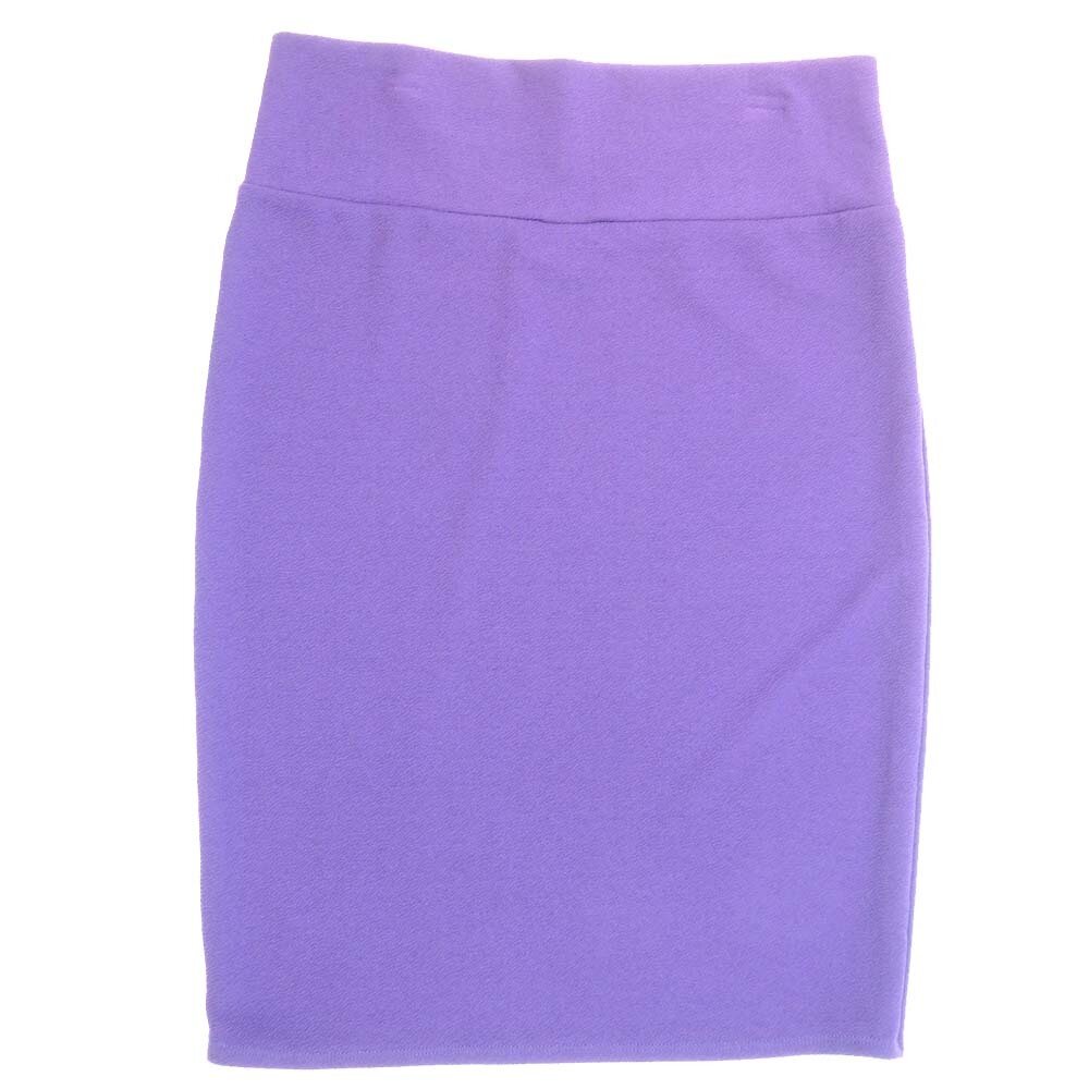 LuLaRoe Cassie f X-Large XL Solid Blue Womens Knee Length Pencil Skirt fits sizes 18-20 XL-256